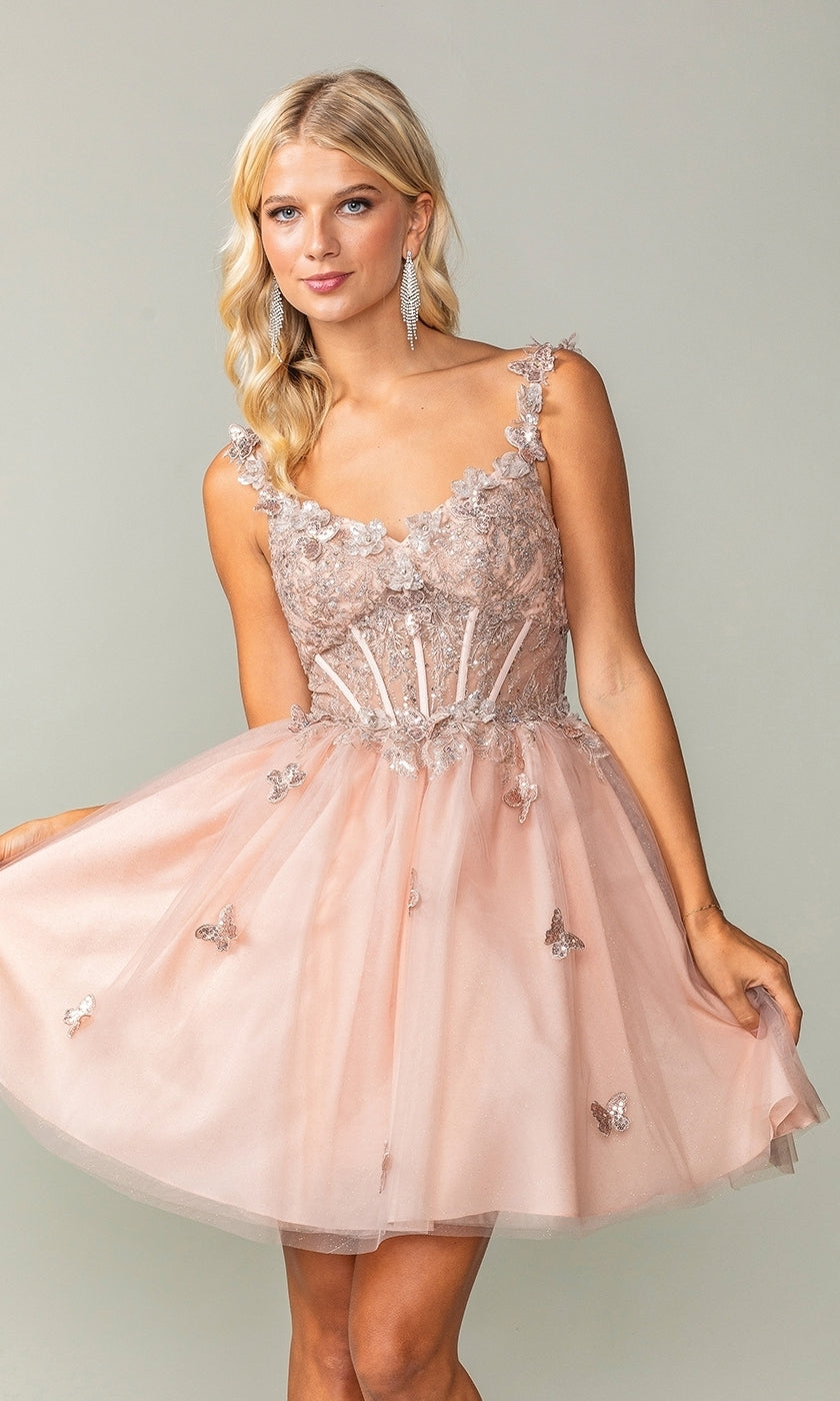 Short Homecoming Dress 3367