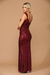 Prom Long Formal Fitted Evening Dress