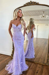 Strapless Leaf Lace Long Prom Dress with Corset Bodice