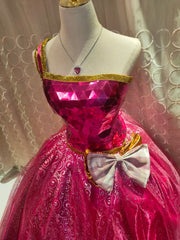 New Arrival Prom Dress Satin Off Shoulder Evening Dress Quinceanera Dress Ball Gown HZ0319