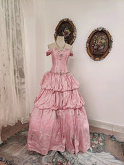 Stunning Prom Dress Off Shoulder Pleated Evening Dress Sweet 16 Dress Ball Gown HZ0319