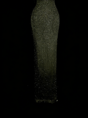 Sexy Prom Dress Black Crew Neck Fitted Beading Cocktail Dress Evening Dress Wedding Guest Dress HZ0319