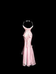 Sweet Prom Dress Light Pink Spaghetti Straps Mermaid Formal Dress Evening Dresses Birthday Party Dress HZ0319