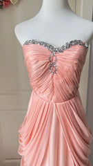 Elegant Prom Dress Sweetheart Pleated Formal Dresses Evening Dress Gala Gown HZ0319