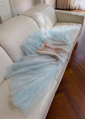 Sparking Prom Dress Spahetti Straps Pleated Gala Evening Gown Dress Birthday Party Outfits HZ0319