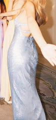 Beauty Prom Dress Spaghetti Straps Backless Gala Gown Evening Dress Birthday Party Outfits HZ0319
