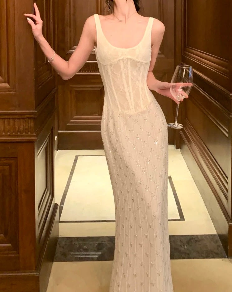 Elegant Prom Dress Spaghetti Straps Beading Gala Gown Party Outfits School Evening Dress HZ0319