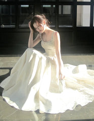 Elegant Prom Dress Square Neck Pleated Crystal Gala Gown Shcool Cocktail Outfits Evening Dresses HZ0319