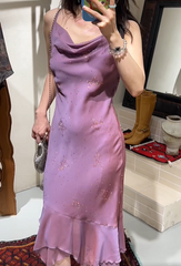 Stunning Prom Dress Chiffon Spaghetti Straps Beading Birthday Party Outfits Evening Dresses Gala Gown HZ0319