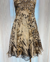 Stunning Prom Dress Sweetheart Print Cocktail Outfits Evening Dress Gala Gown HZ0319