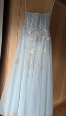 Charming Prom Dress Sweetheart Applique Long Evening Dress Party Outfits Gala Gown HZ0319
