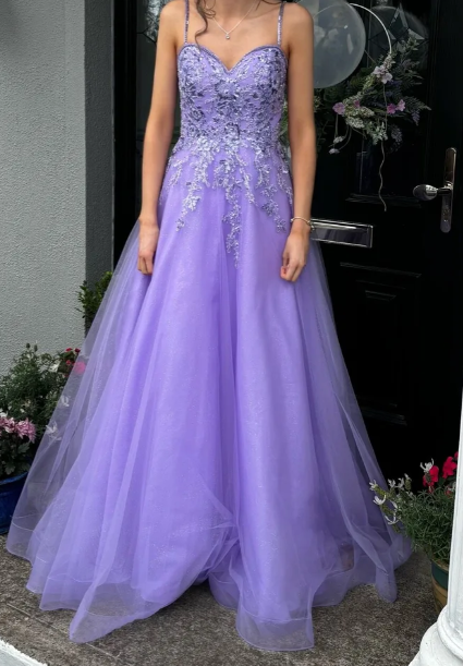 Chic Prom Dress Sweetheart Pleated Tulle Long Gala Gown Evening Dress Party Outfits HZ0319