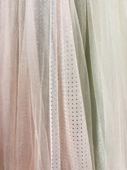 Stunning Prom Dress Spaghetti Straps Pleated Tulle Formal Gown Evening Dress Gala Dress HZ0319