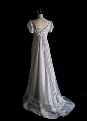 90s Retro Prom Dress Square Neck Imperial Dress Formal Gala Gown Evening Dress Party Outfits HZ0319