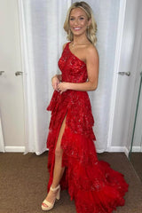 Glitter Ball Gown Tulle Layered Princess Graduation Dress Sweet Wedding Party Dress