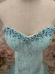 Beauty Prom Dress Sweetheart Mermaid Gala Gown Evening Dress Birthday Party Outfits HZ0319