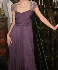 Gorgeous Prom Dress Square Neck Pleated Gala Gown Evening Dress Graduation Dress HZ0319