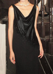 Elegant Prom Dress Black Straps Gala Gown Fomal Evening Dress Birthday Party Dress HZ0319