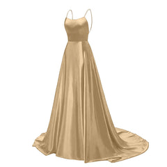 Wholesale Prom Dresses for Women 2025 Winter Party Off The Shoulder Maxi Dress Slip Satin Modest Dresses Evening Gowns