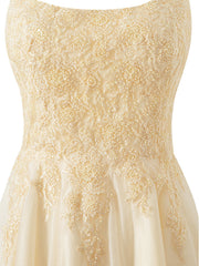 Evelyn Navy Blue | A-line Chiffon Short Homecoming Dress