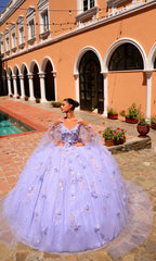 Amarra 54254 Periwinkle Purple Quinceañera Dress