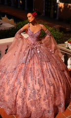 Amarra 54293 Corset Ball Gown Quinceañera Dress