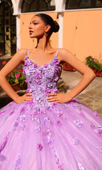 Lilac Purple Quinceañera Dress 54299 by Amarra