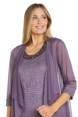 R&M Richards 5558 Short Mother Of The Bride Dress