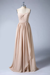 Sweetheart Long Bridesmaid Dresses