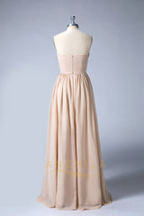 Sweetheart Long Bridesmaid Dresses