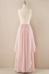 Purple Lace Jewel Sleeveless Tiered Bridesmaid Dress