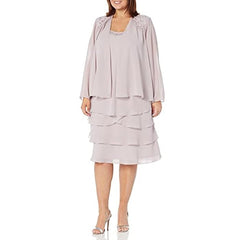 SL Fashions 622372 Short Mother of the Bride Dress