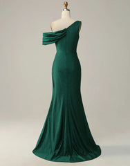 Off The Shoulder Long Glitter Prom Dress With Split Sparkly