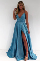 Sparkly Long Prom Dresses,Formal Dresses,Dance Dress