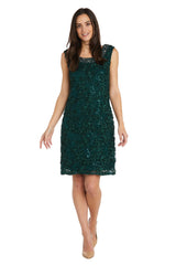 R&M Richards 7078 Mother Of The Bride Short Dress