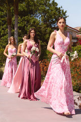Caitlin Gown - Versatile Tie-Front Chiffon Dress