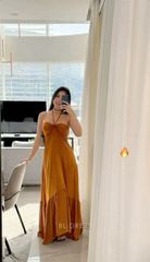 A-Line Halter Sexy formal dresses Bridesmaid Dresses evening gown Prom Dress