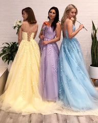 Purple Lace Prom Dress Formal Dress, Evening Dress, Dance Dresses