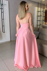 Sexy Prom Dresses with Slit, Evening Dress, Formal Dress, Graduation School Party Gown