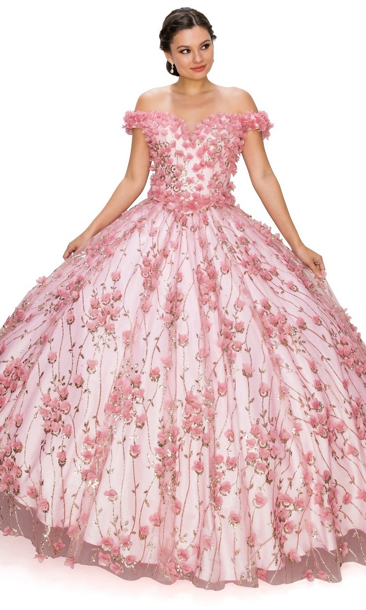 Quinceanera Ball Gown 8021J
