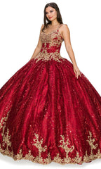 Quinceanera Ball Gown 8024J