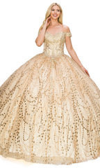 Quinceanera Ball Gown 8033J