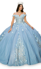 Quinceanera Ball Gown 8061J