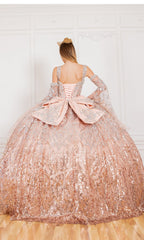 Quinceanera Ball Gown 8080J