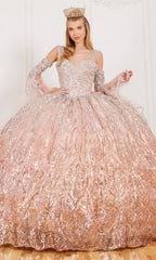 Quinceanera Ball Gown 8080J