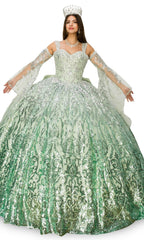 Quinceanera Ball Gown 8080J