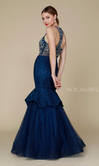 Mermaid Prom Dress With Illusion Detail
