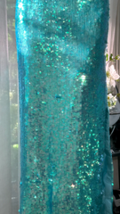 Gorgeous Glittering Green Strapless Sheath Prom Dress Evening Dress HZ1024