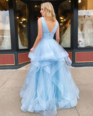 Sparkly Long Prom Dress,Prom Dresses,Pageant Dress