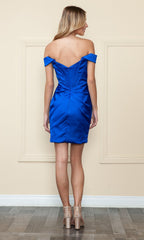 Removable Straps Short Corset Homecoming Dress 8942